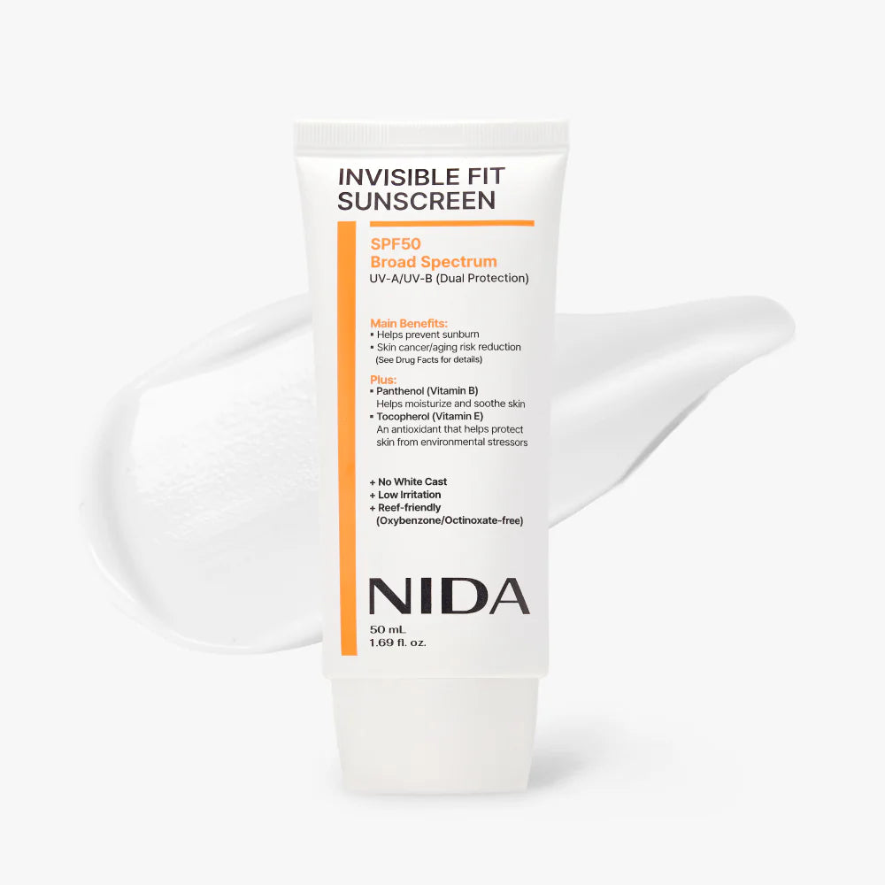 Nida™ Invisible Fit - Sérum Solar SPF 50 (Sin Rastro Blanco)