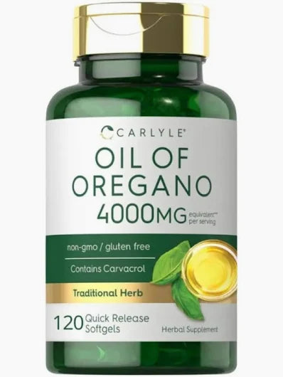 Aceite de Orégano Puro 120 Cápsulas | Bienestar e Inmunidad